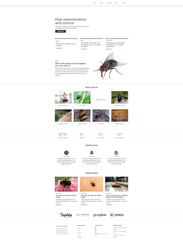 Website Pest Control