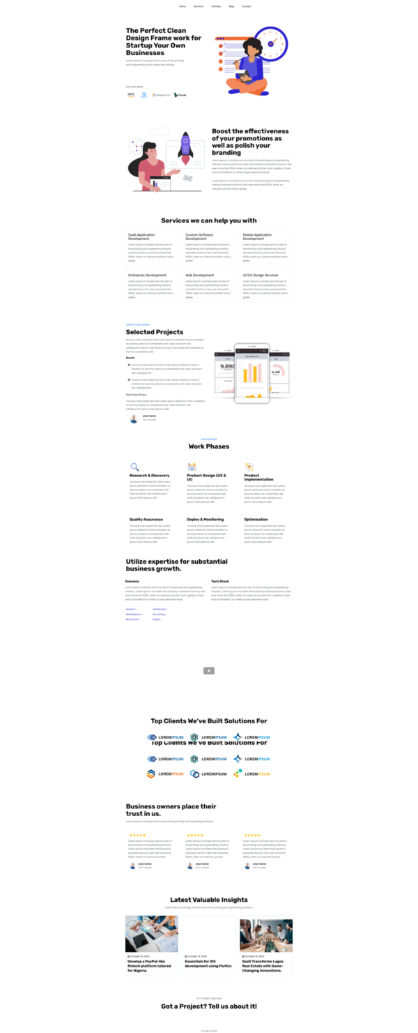 Website Saas Core