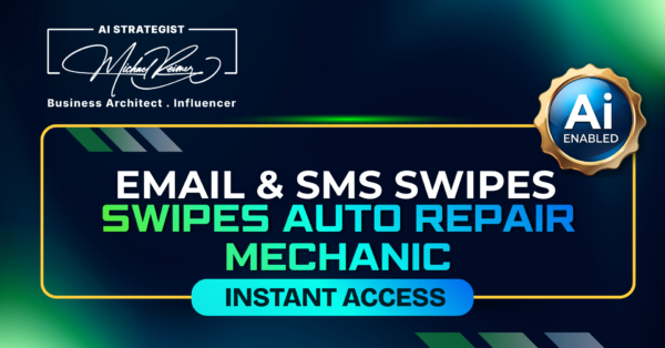 Email and SMS Swipes Auto Repair Mechanic