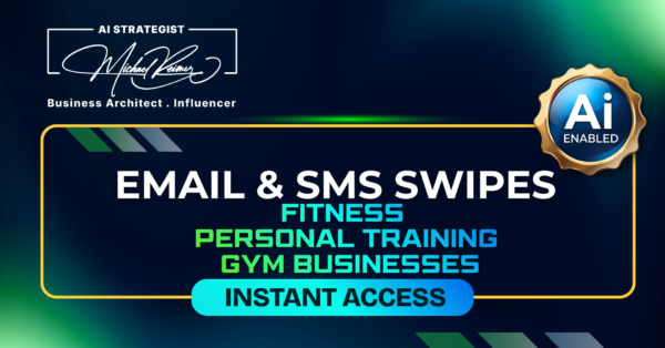 Email & SMS Swipe Fitness Personal Training Gym Businesses