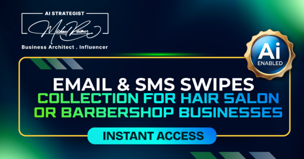 Email & SMS Swipe Collection for Hair Salon or Barbershop Businesses