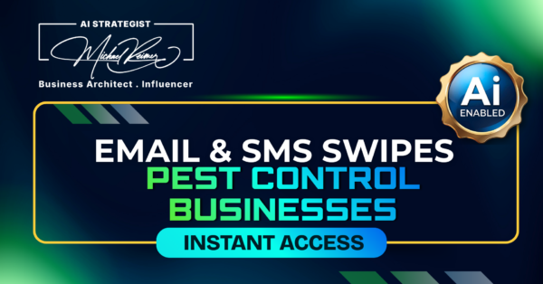 Email & SMS Swipe Pest Control Businesses