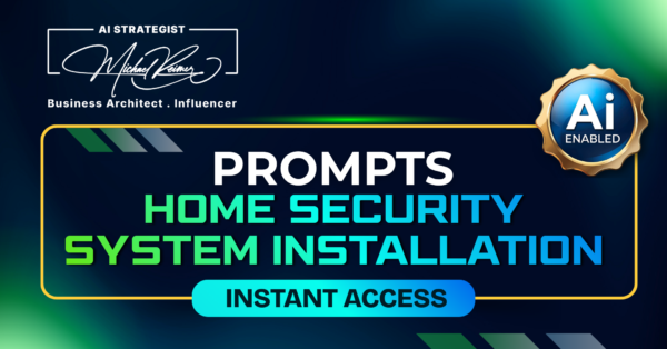 Prompts Home Security System Installation