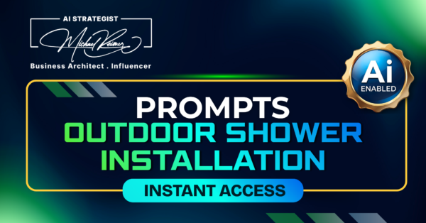Prompts Outdoor Shower Installation